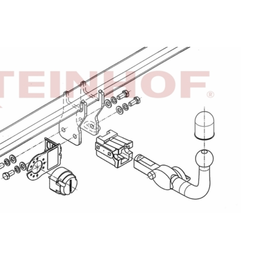 Купить фаркоп kia rio ii седан 2005-2009 - k-082 steinhof по цене  Низкие цены. Большой выбор. Доставка по всей России. Интернет-магазин в Москве. Только положительные отзывы!