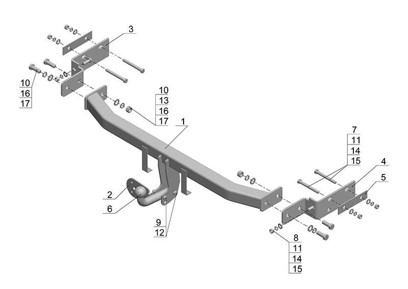 Купить фаркоп kia sorento 2009-2012 - ki 17 avtos по цене 9 450 р. Низкие цены. Большой выбор. Доставка по всей России. Интернет-магазин в Москве. Только положительные отзывы!