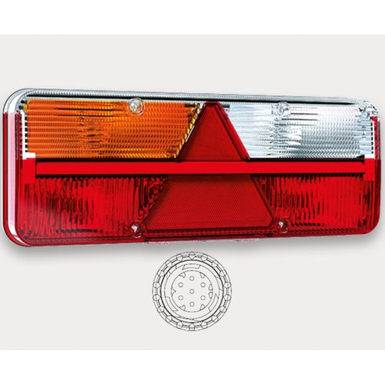 Купить фонарь задний fristom ft-500-16 kingpoint 6-функциональный левый amp по цене 7 339 р.. Низкие цены. Большой выбор. Доставка по всей России. Интернет-магазин в Москве. Только положительные отзывы!