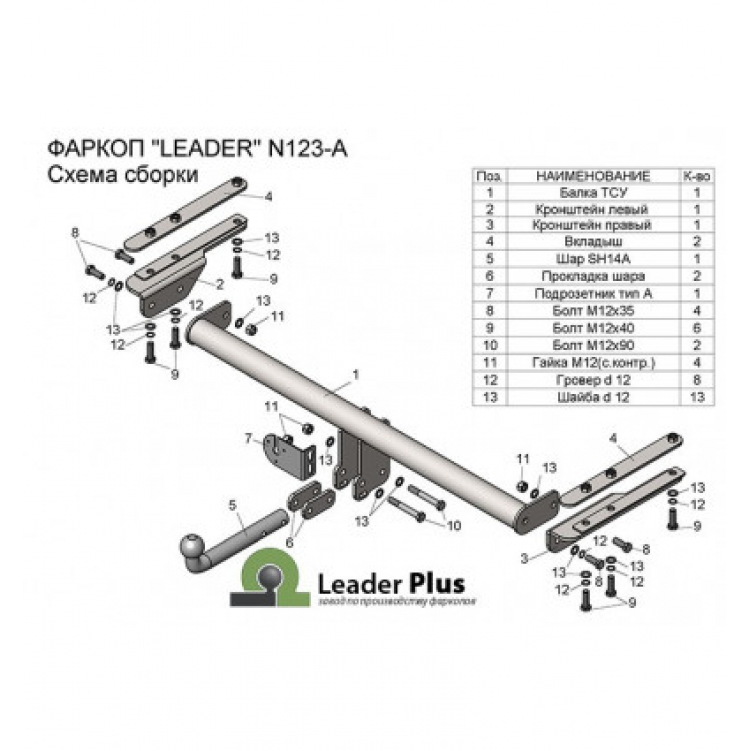 Купить фаркоп nissan patrol y61 1997-2010 - n123-a лидер-плюс по цене 7 192 р. Низкие цены. Большой выбор. Доставка по всей России. Интернет-магазин в Москве. Только положительные отзывы!