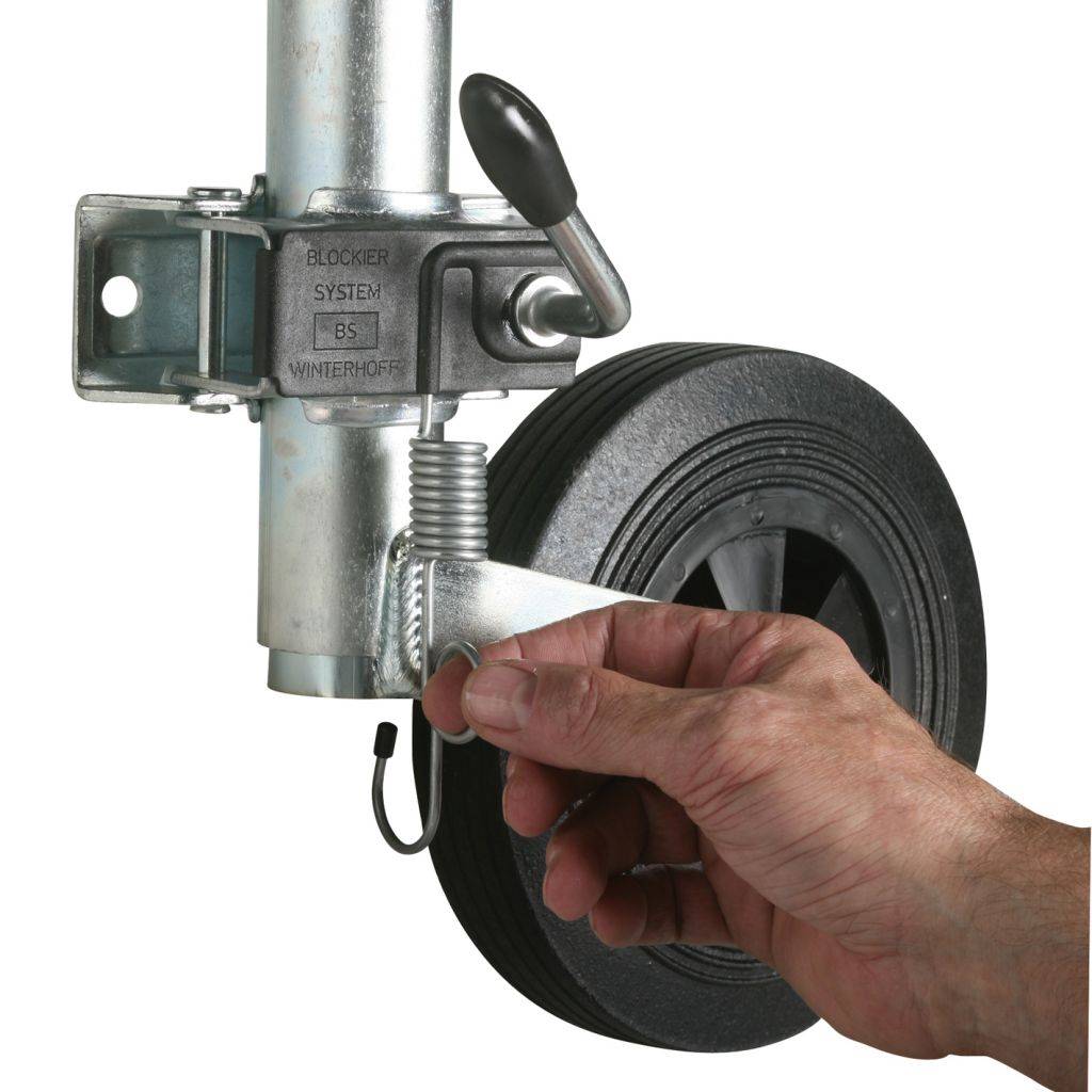 Блокирующая система (пружина опорного колеса) BS-KLE 48 для прицепа квадроцикла ATV по низкой цене в Москве. Можете купить недорого и в наличии! Доставка по РФ. Всего 440.00 р.