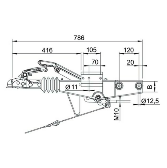 Купить тормоз наката al-ko 90s/3, 700-1000 кг, квадрат 60 мм, ak161 по цене . Низкие цены. Большой выбор. Доставка по всей России. Интернет-магазин в Москве. Только положительные отзывы!