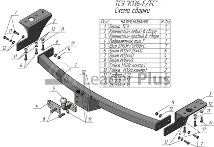 Купить тсу для kia carnival iv ka4 2021- без снятия и выреза бампера. тип шара: f. нагрузки: 1550/100 кг, масса фаркопа 22,6 кг (без электрики в комплекте) по цене  Низкие цены. Большой выбор. Доставка по всей России. Интернет-магазин в Москве. Только положительные отзывы!