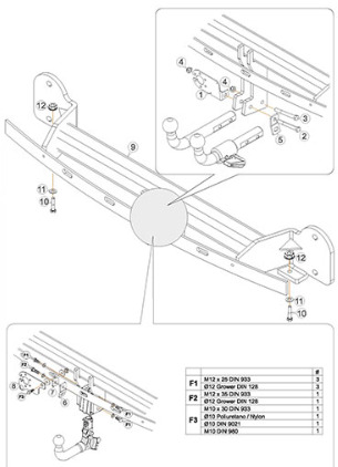 Купить фаркоп bmw serie 5 f11 touring 2011-2016/f10 sedan 2010-2017/f07 gran turismo gt 2010- e0801dv aragon по цене  Низкие цены. Большой выбор. Доставка по всей России. Интернет-магазин в Москве. Только положительные отзывы!