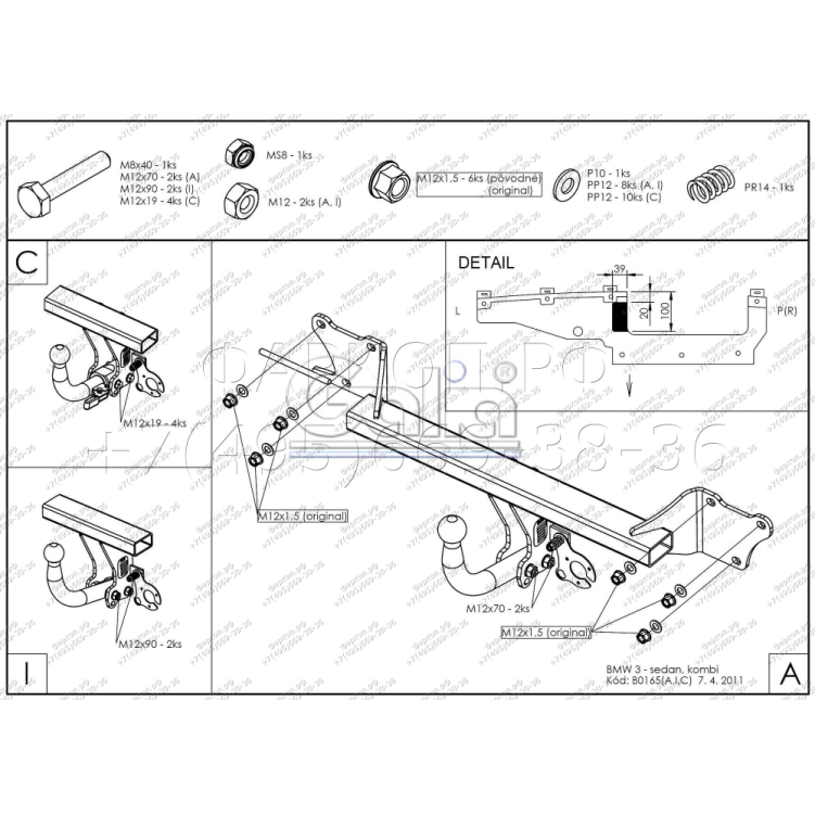 Купить фаркоп bmw 3-series e90/e91 седан/универсал/купе 2005-2011 - b016c galia по цене  Низкие цены. Большой выбор. Доставка по всей России. Интернет-магазин в Москве. Только положительные отзывы!