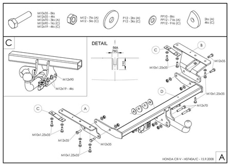 Купить фаркоп honda cr-v 2007-2012 - h074c galia по цене 32 842 р. Низкие цены. Большой выбор. Доставка по всей России. Интернет-магазин в Москве. Только положительные отзывы!