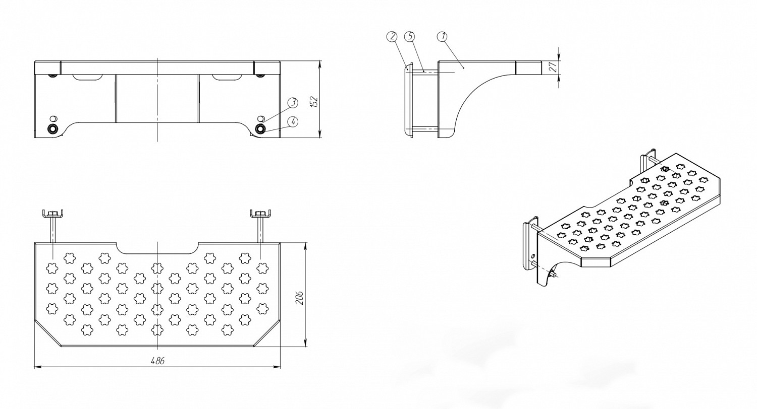 Купить подножка на дышло автомобильного прицепа 490.206.000.000 (практик) по цене 5 470 р.. Низкие цены. Большой выбор. Доставка по всей России. Интернет-магазин в Москве. Только положительные отзывы!